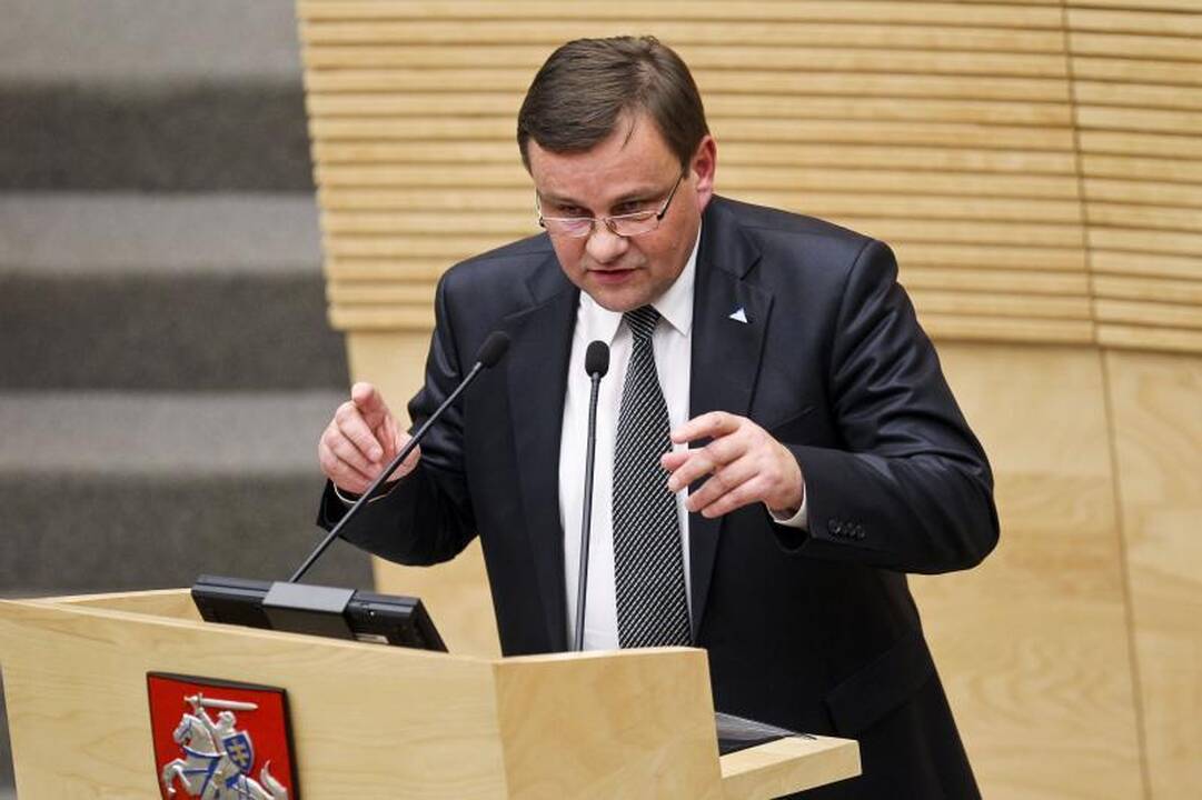 Seimo pirmininku išrinktas V. Gedvilas, paaiškėjo jo pavaduotojai