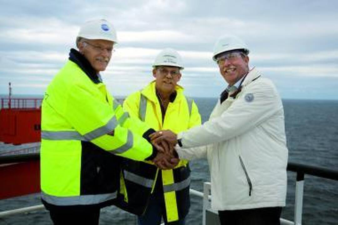 Suomijos įlankoje pradedamas tiesti „Nord Stream“ dujotiekis