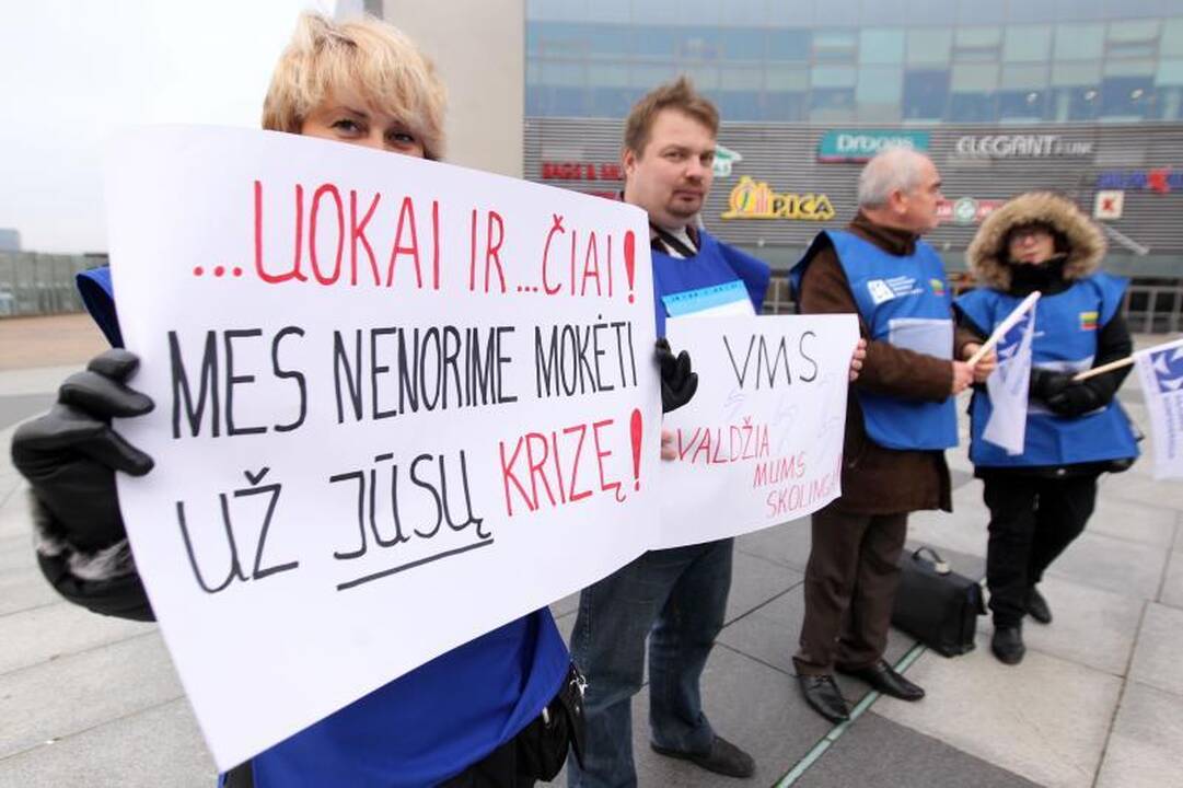 Vilniaus vairuotojai ir jų bičiuliai priešinasi bandymams nutildyti