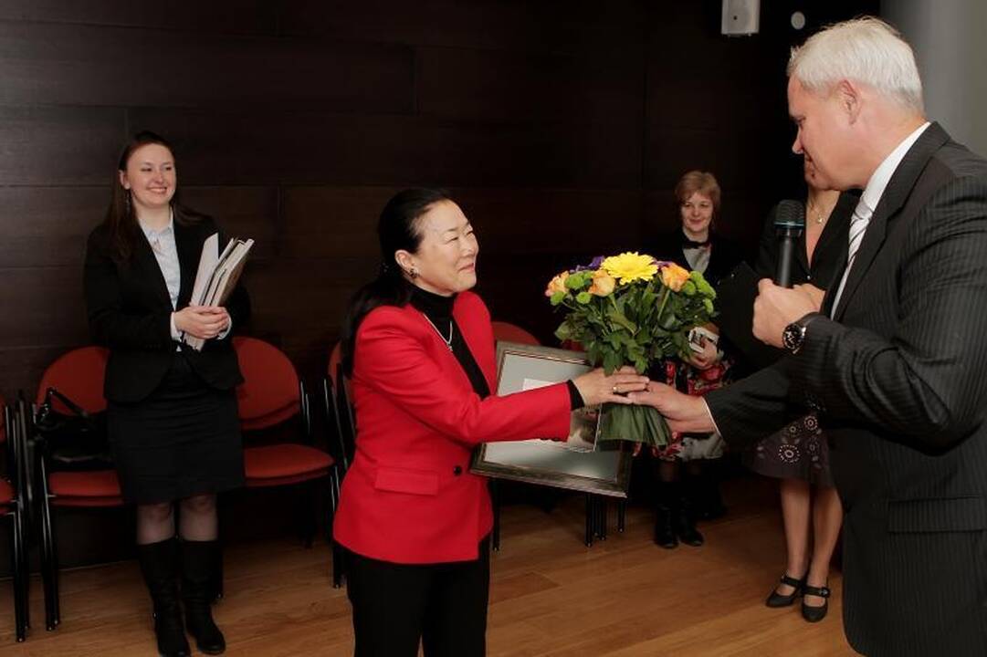 Klaipėdoje paminėtas Lietuvos ir Japonijos bendradarbiavimo jubiliejus