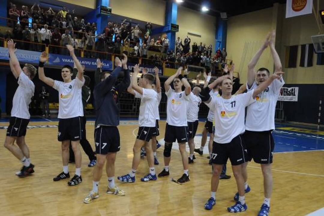 Klaipėdos "Žemaitijos-Dragūnas" - Lietuvos vyrų rankinio čempionas
