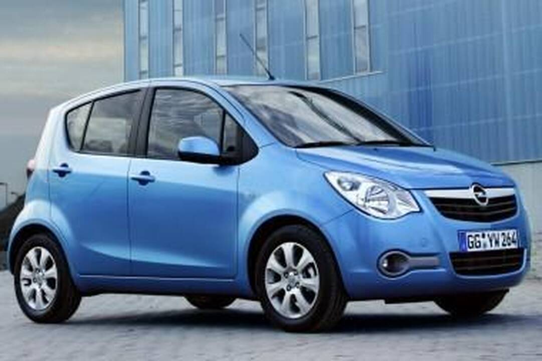 „Opel Agila“ – ir su dujomis