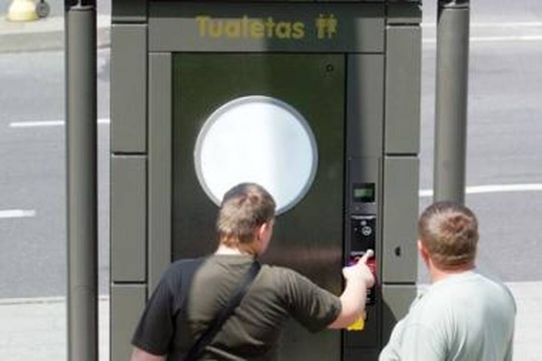 Tualetų Vilniuje trūksta, bet naujų statyti neketinama