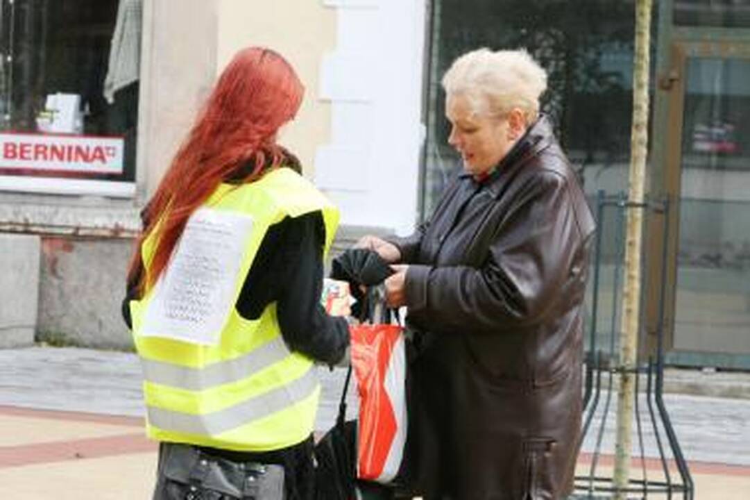 KU studentai renka lėšas universitetui