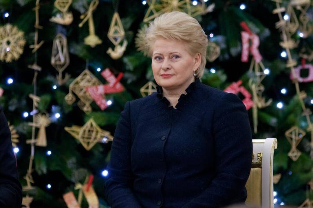Lietuvos metų žmogumi ketvirtą kartą išrinkta D. Grybauskaitė