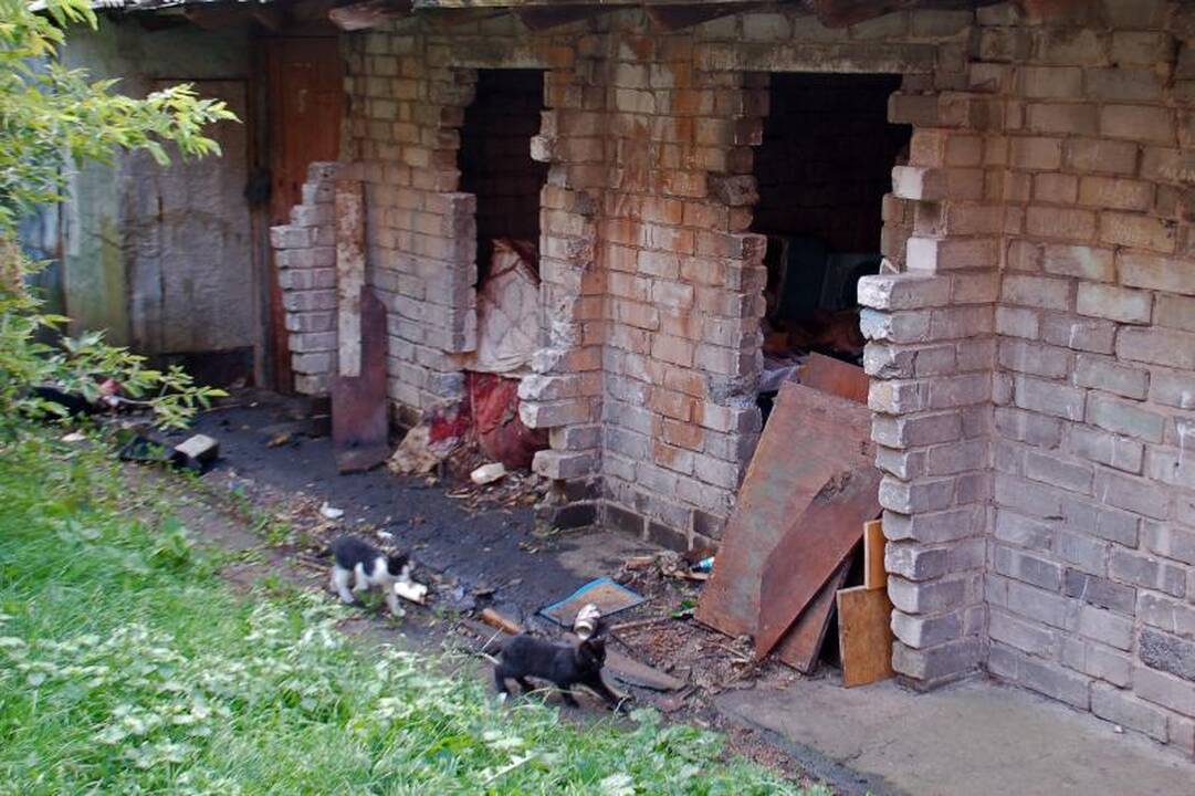 Avarinės būklės sandėliukai – savivaldybės ar gyventojų rūpestis?