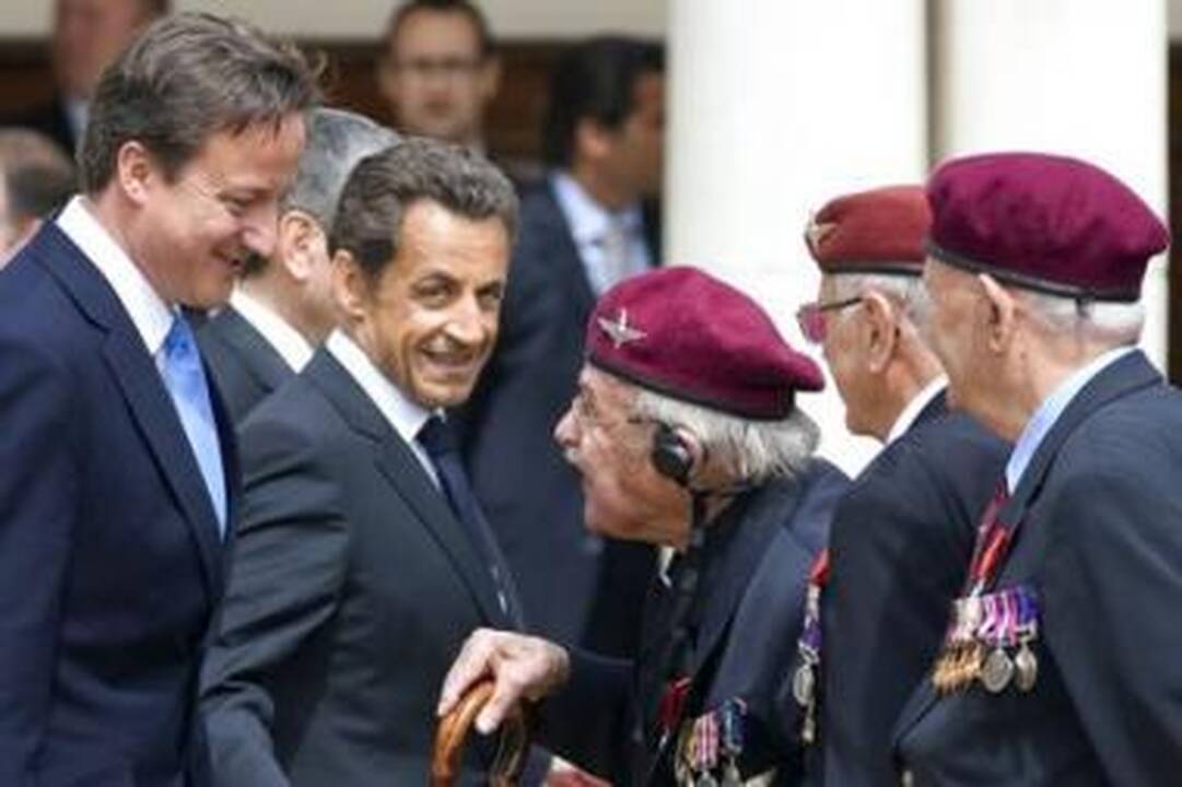 Nicolas Sarkozy Londone paminėjo de Gaulle'io radijo pranešimo metines