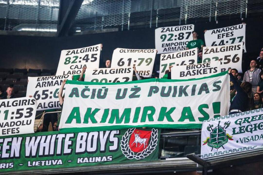 Eurolygos sezoną „Žalgiris“ baigė skambiu akordu (komentarai)