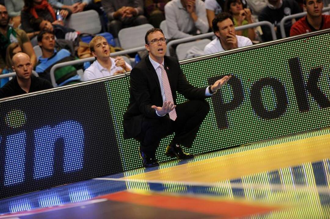„Brose Baskets“ treneris: tikimės gerų rungtynių puikioje atmosferoje