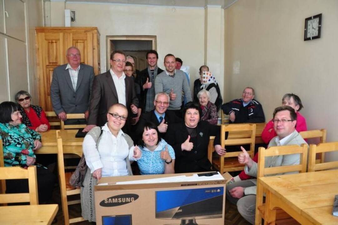Pirmosios Supermiesto-Klaipėdos dovanos iškeliavo pas kaimynus