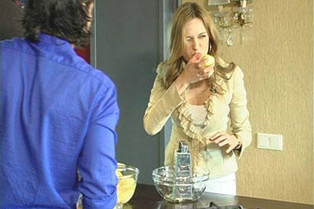 A.Valentaitė susižeidė „Virtuvės mitų griovėjų“ filmavimo aikštelėje