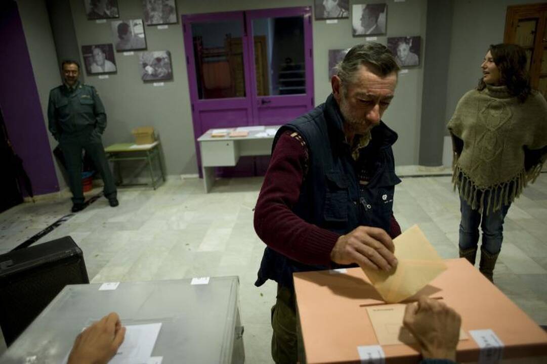 Ispanijos rinkėjai pyksta dėl ekonominės krizės