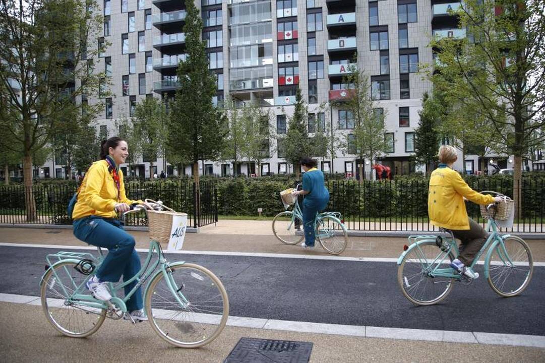 LTOK: Londono olimpiniame kaimelyje jau apsigyveno Lietuvos gimnastai