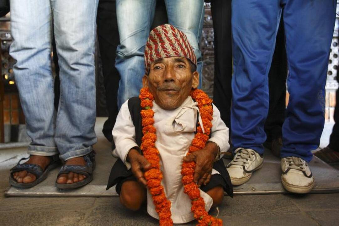72 metų Nepalo gyventojas pripažintas mažiausiu pasaulyje vyru