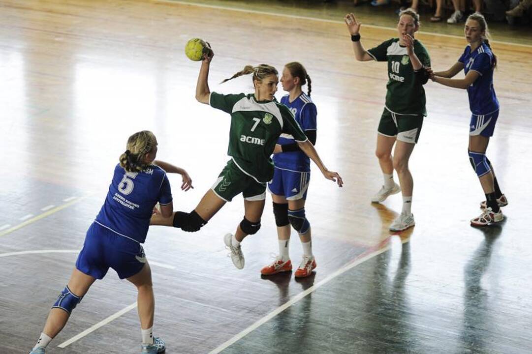 Startavo Lietuvos moterų rankinio lygos finalų kovos