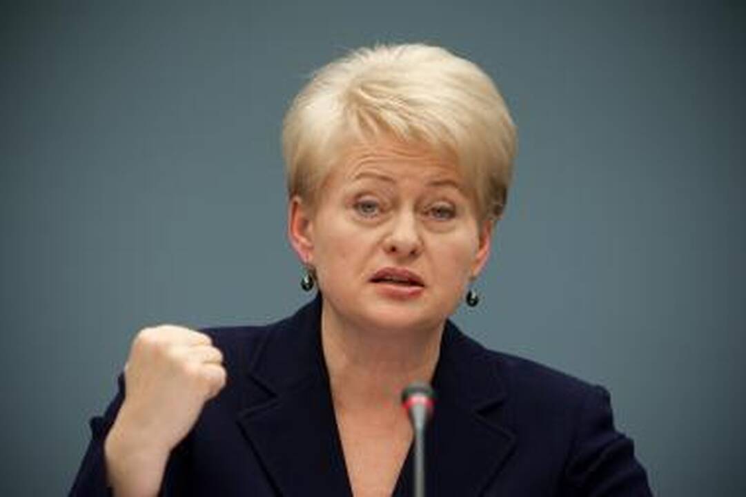 Seimo nariai: įtakingiausias Lietuvos žmogus - D.Grybauskaitė