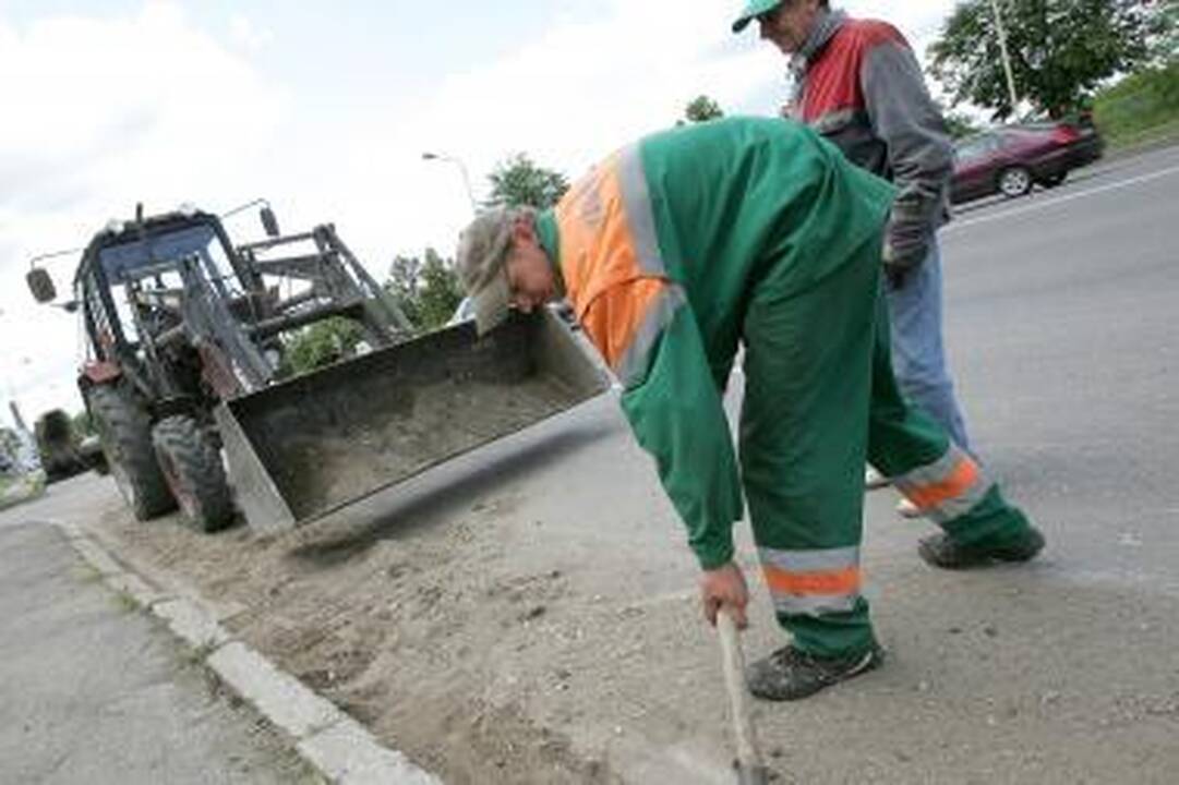 Kaune bus remontuojami šaligatviai