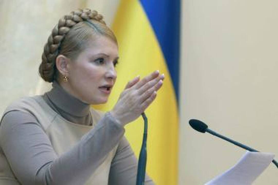 J.Tymošenko prašo prokurorų leisti atvykti į Lietuvoje rengiamą forumą