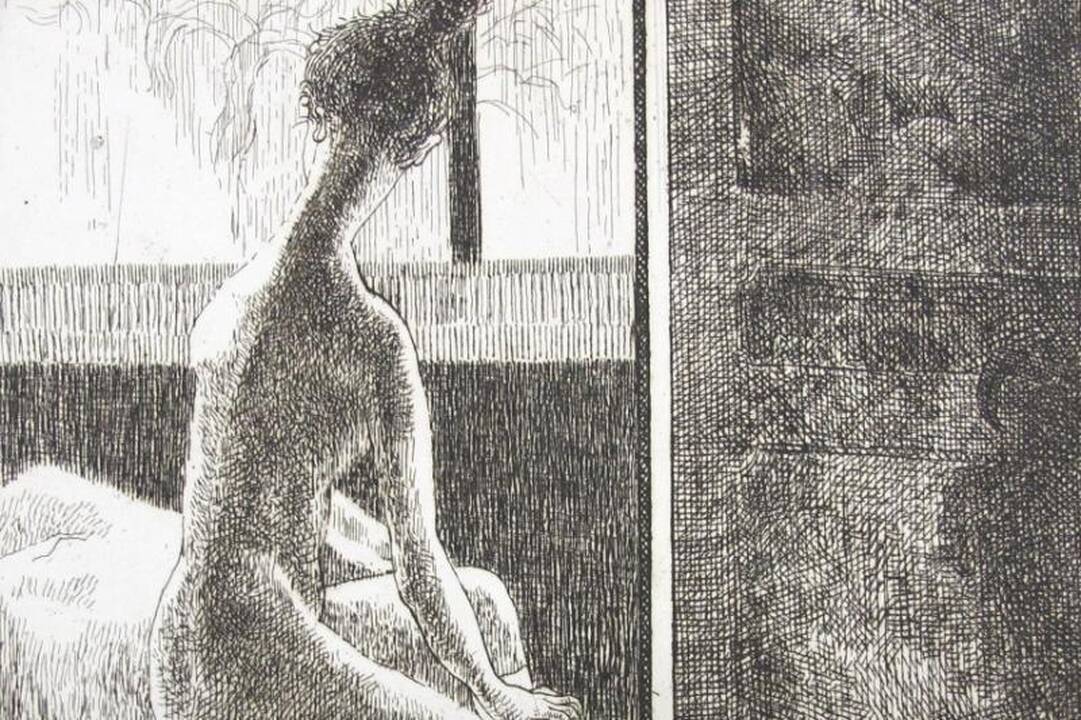P.Domšaičio galerijoje – grafikės „Kasdienybės valandos“