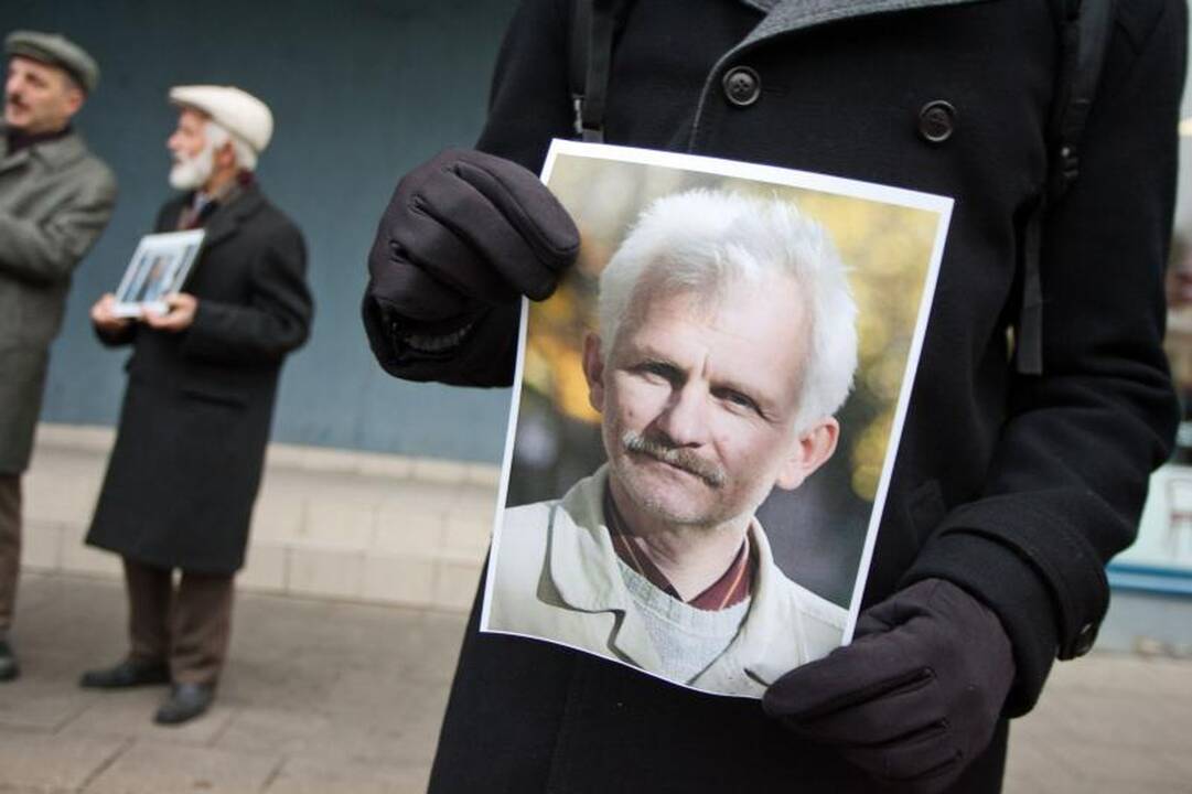 Baltarusijos opozicija prašo paleisti į laisvę teisių gynėją Beliackį