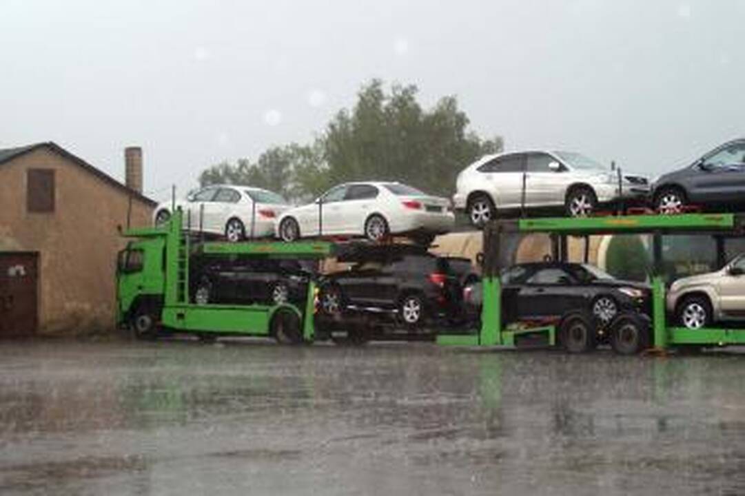 Per tarptautinę operaciją Lietuvoje sulaikyti 26 vogti automobiliai