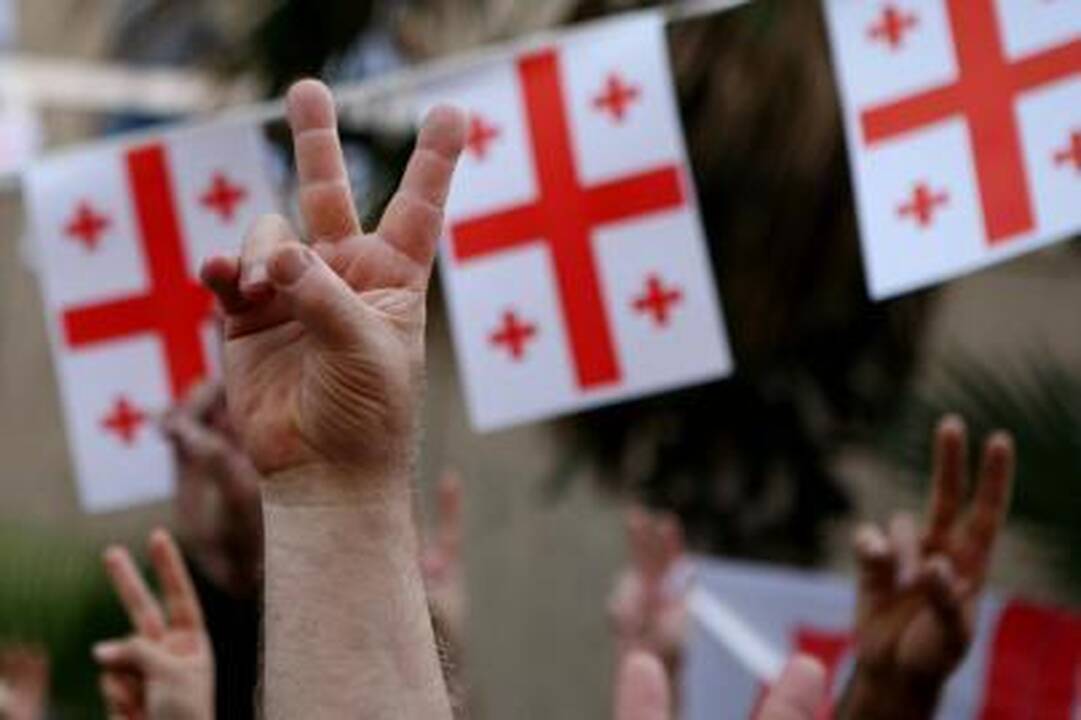 Gruzijai paaukota virš 300 tūkst. litų