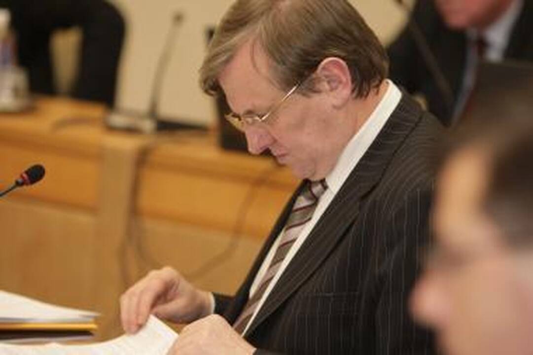 Ministras domisi privačių pensinių fondų veikla
