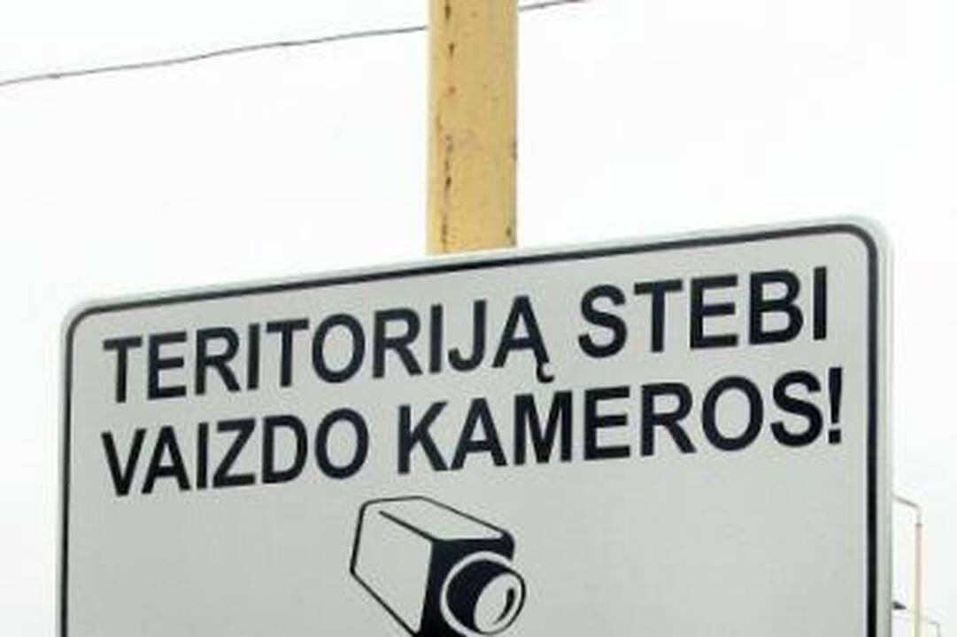 Švenčionių rajone sumontuotos stebėjimo kameros