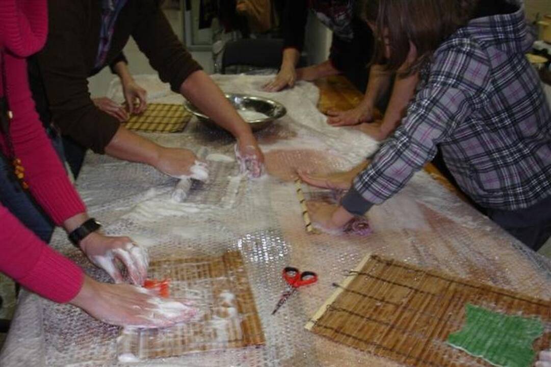 Uostamiesčio Meno kiemo dirbtuvėse - šiltas kūrybinis sezonas