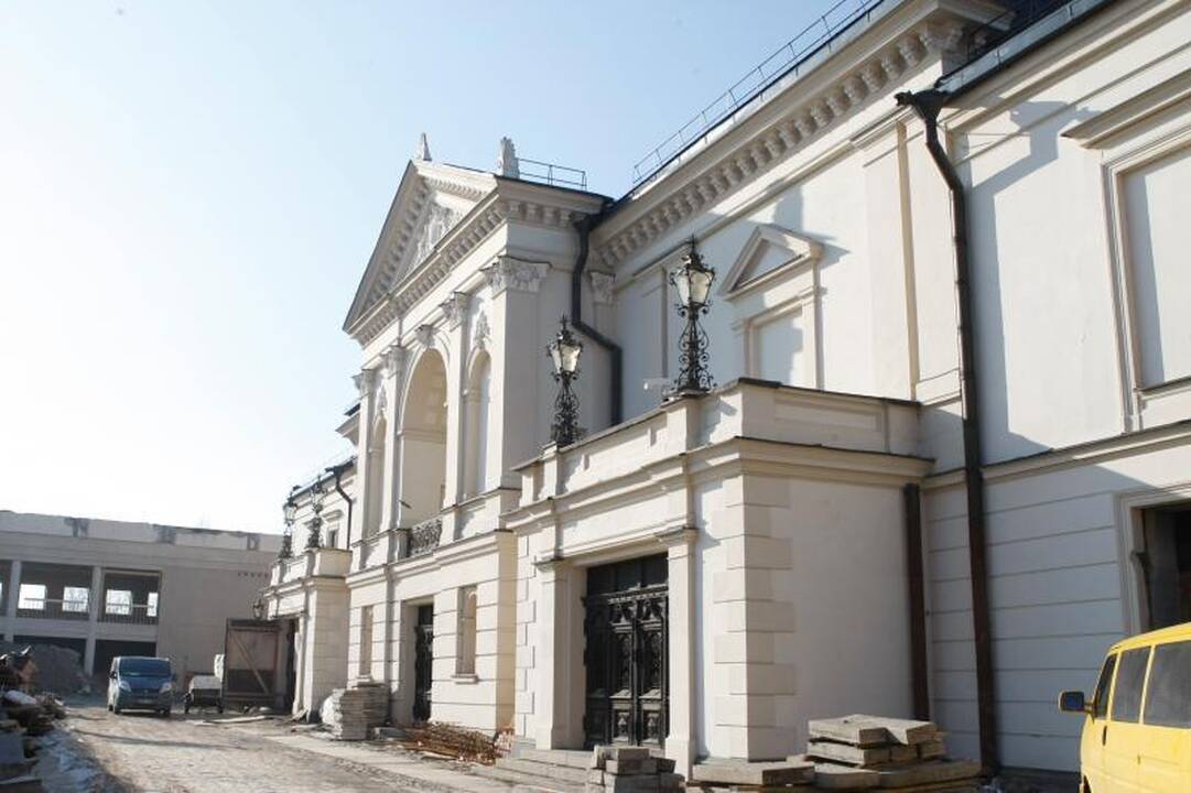 Teatro dieną – ekskursijos į rekonstruojamą Klaipėdos dramos teatrą