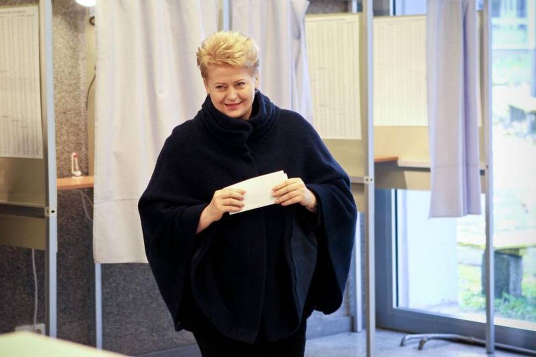 Prezidentė: AE nauda abejoja mažiau nei trečdalis visų rinkėjų