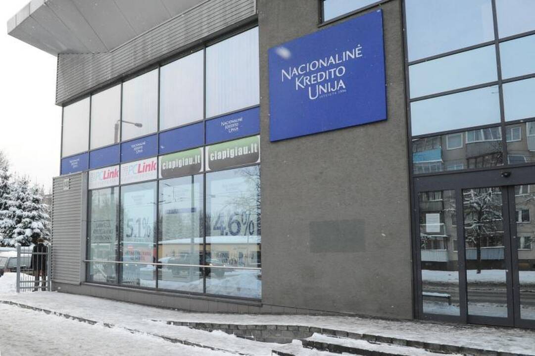 Pajininkai nenori gelbėti Nacionalinės kredito unijos