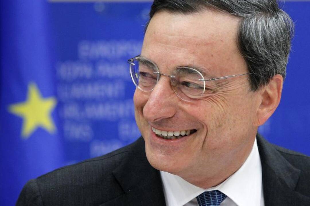 Italas M.Draghi paskirtas Europos centrinio banko pirmininku