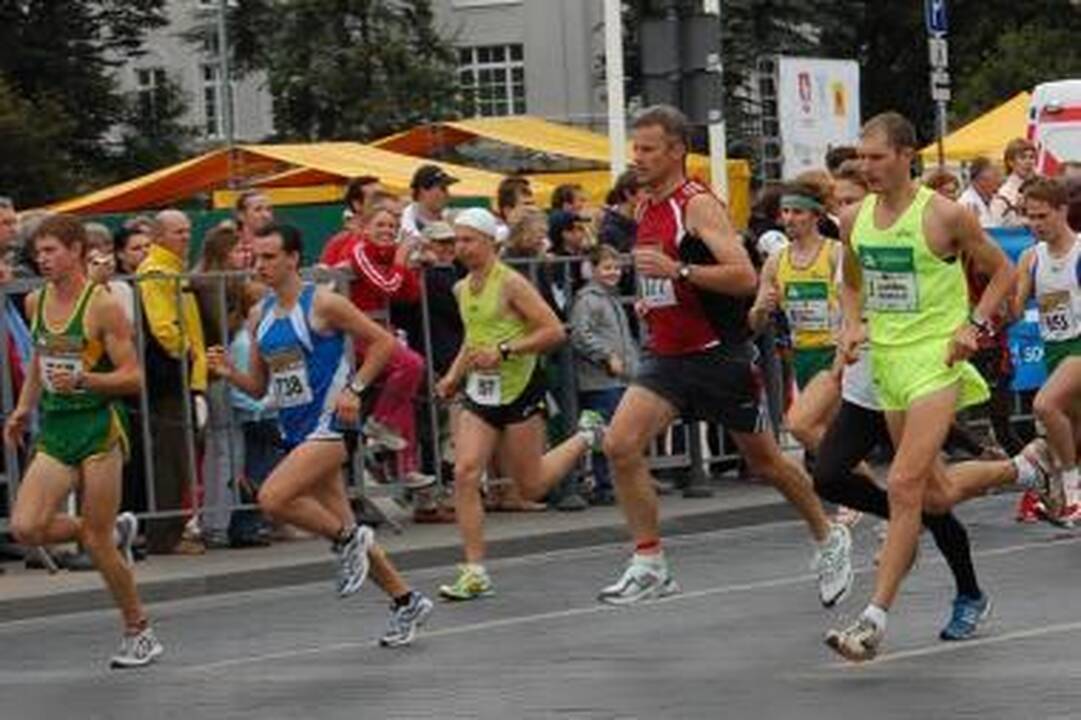 Vilniaus maratonas: rizikuoti sveikata dėl pergalės nepatariama (programa)