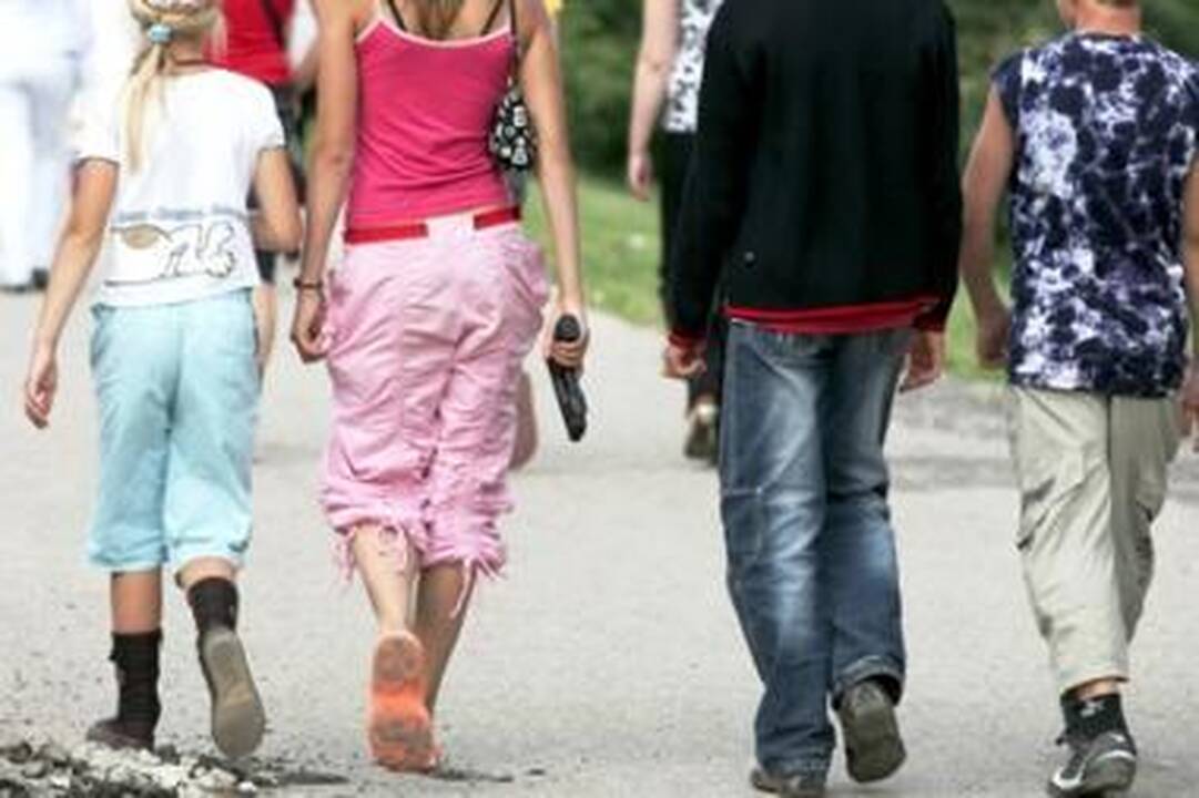 Vilniuje sumušti nepilnamečiai
