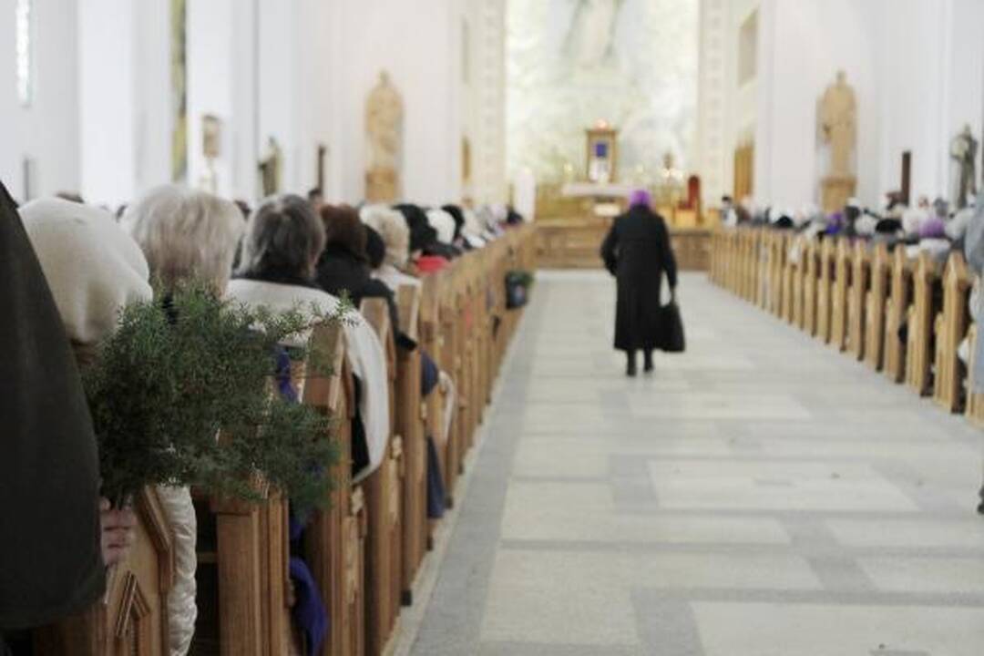 Klaipėdiečiai skubėjo šventinti verbų