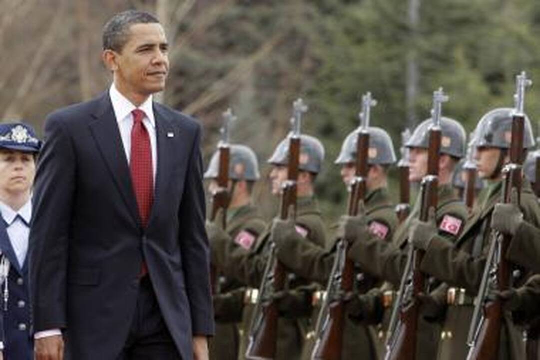 B.Obama lankosi Turkijoje