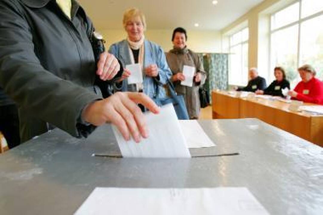 Vilniečiai kviečiami balsuoti iš anksto