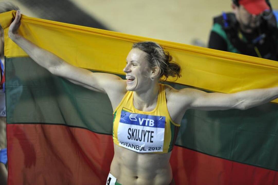 A.Skujytė iškovojo pasaulio čempionato bronzos medalį