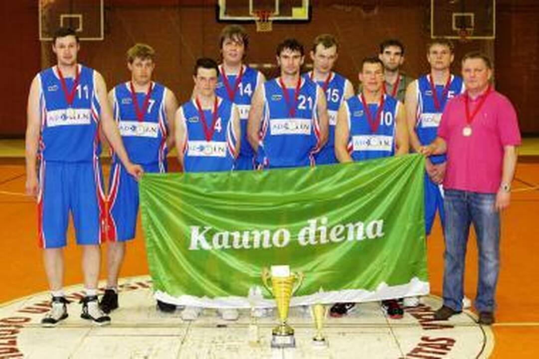 „Kauno dienos“ Didžiąją taurę iškovojo „AD G.I.N.“ krepšininkai
