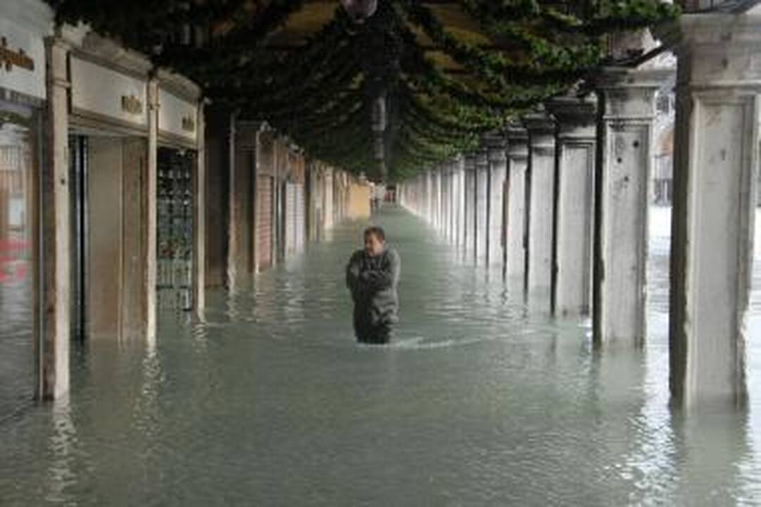 Venecija ruošiasi dideliam potvyniui