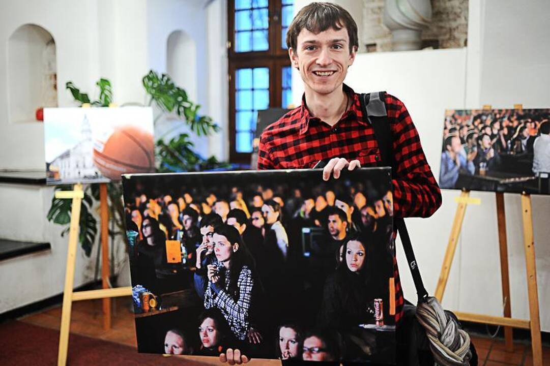 Rotušėje – krepšinio aistras menanti fotografijų paroda