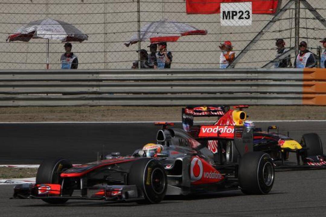 Trečiąjį sezono "Formulės 1" lenktynių etapą Kinijoje laimėjo L.Hamiltonas