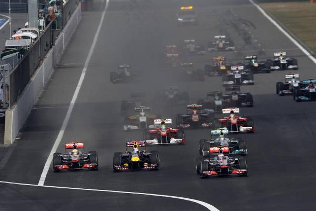 Trečiąjį sezono "Formulės 1" lenktynių etapą Kinijoje laimėjo L.Hamiltonas