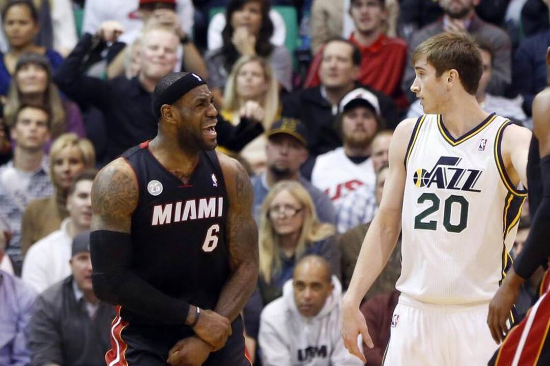 L. Jamesas priartėjo prie dar vieno rekordo, tačiau „Heat“ pralaimėjo