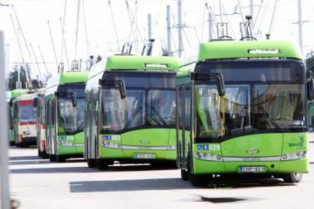 Troleibusų vairuotojai streikavo neteisėtai 