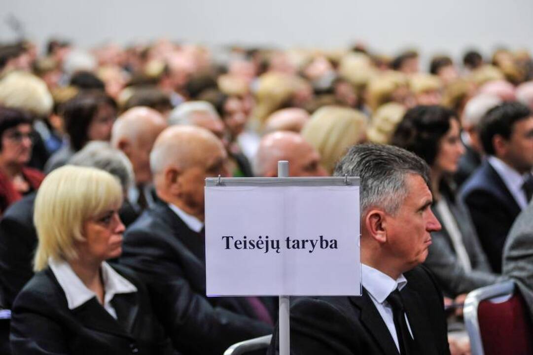 Prezidentė linki, kad teismai įgytų daugiau žmonių pagarbos