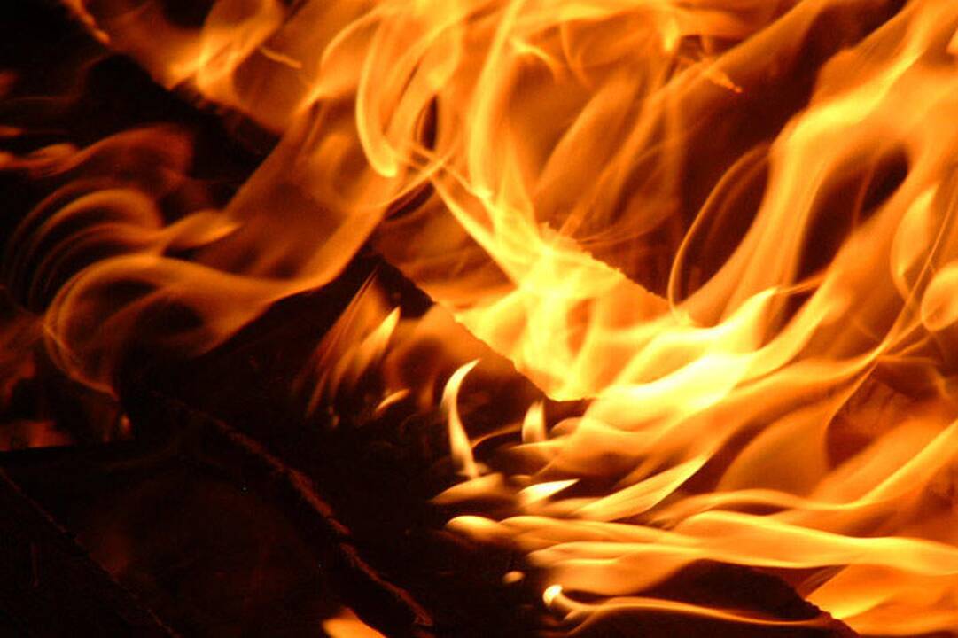 Per gaisrą Kėdainių rajone žuvo namo šeimininkas