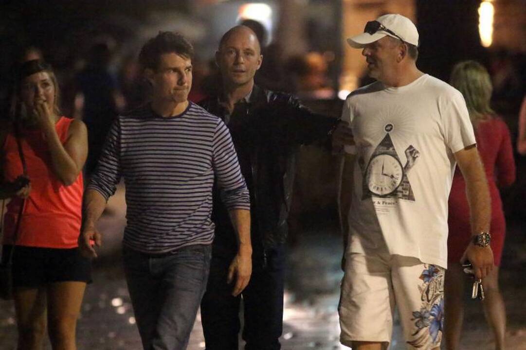 Filmuojant T. Cruise'ą buvo uždaryta Londono Trafalgaro aikštė
