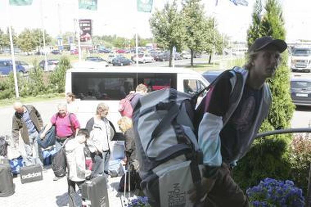 Lengvaatlečiai užtvindė Kauno viešbučius